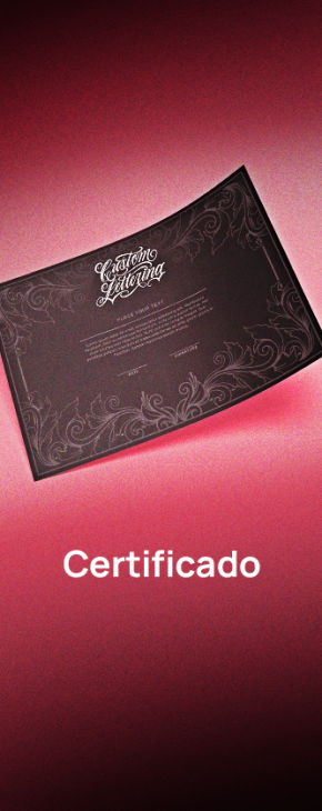 16- CERTIFICADO - Curso Custom lettering por ramex